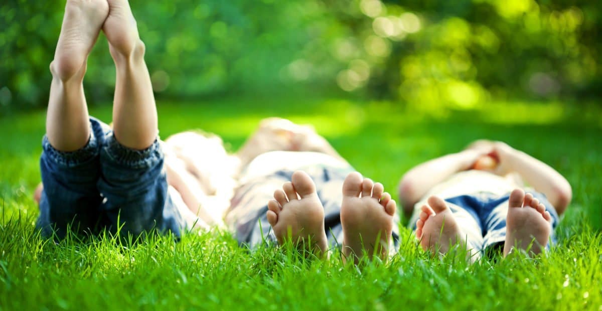 Kids Lying on Grass - Separation Advice in Townsville